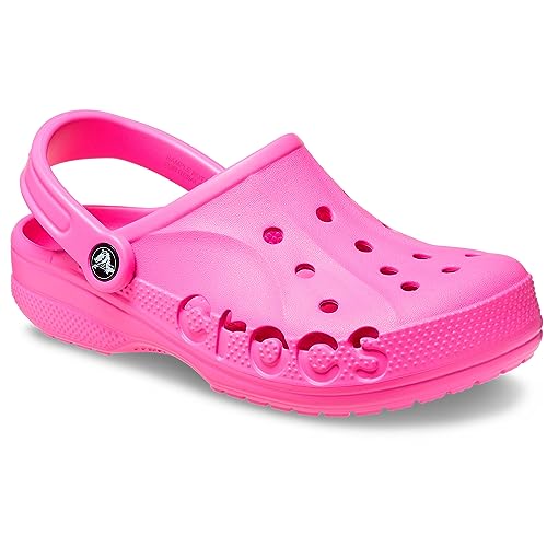 Crocs Baya Clog - Men's Electric Pink Shoe Deals Outlet