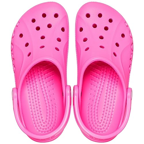 Crocs Baya Clog - Men's Electric Pink Shoe Deals Outlet