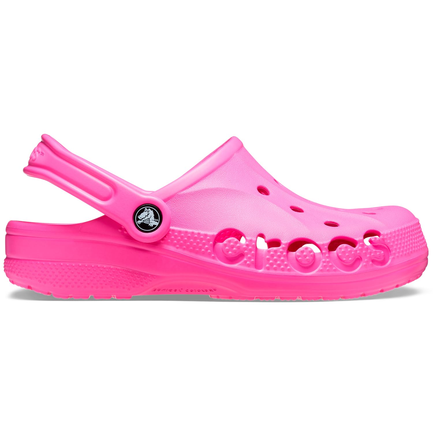 Crocs Baya Clog - Men's Electric Pink Shoe Deals Outlet