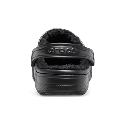 Crocs Baya Lined Clog - Men's Black/Black Shoe Deals Outlet