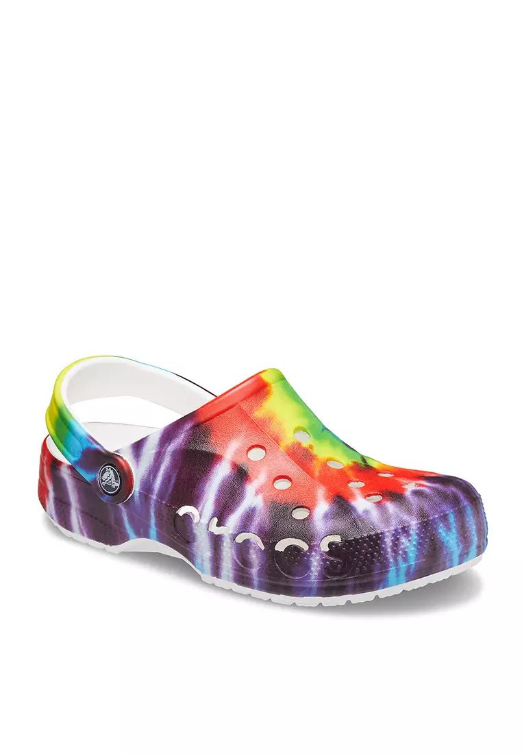 Crocs Baya Tie - Dye Clog - Unisex Multi Shoe Deals Outlet
