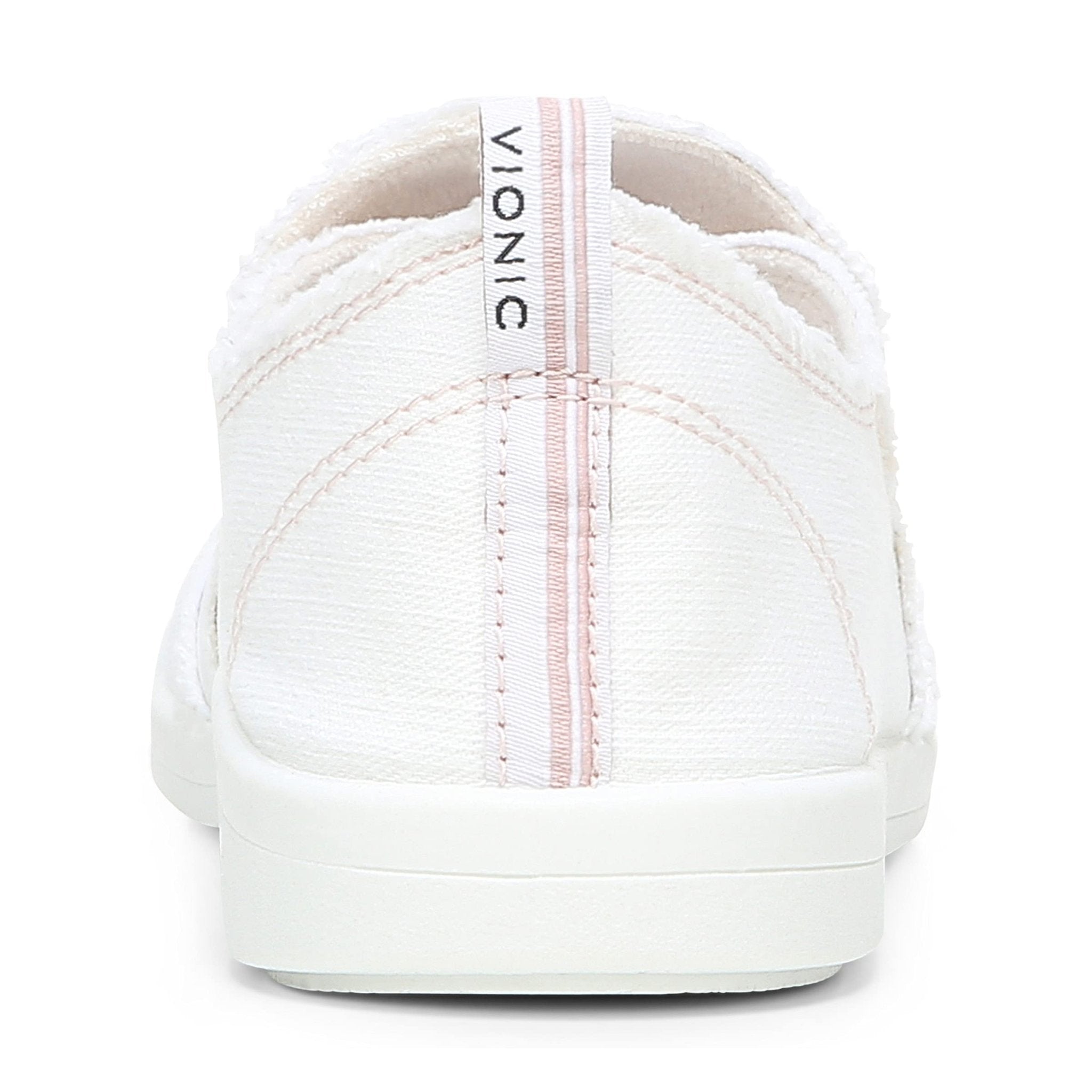 VIONIC Beach Malibu Slip - on Sneaker - Women's Cream Canvas Shoe Deals Outlet