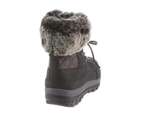 BEARPAW Becka Boots - Women's Black/Grey Shoe Deals Outlet