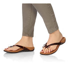 VIONIC Bella Toe Post Sandal - Women's Gold Cork Shoe Deals Outlet
