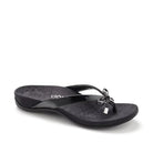 VIONIC Bella Toe Post Sandal - Women's Black Shoe Deals Outlet