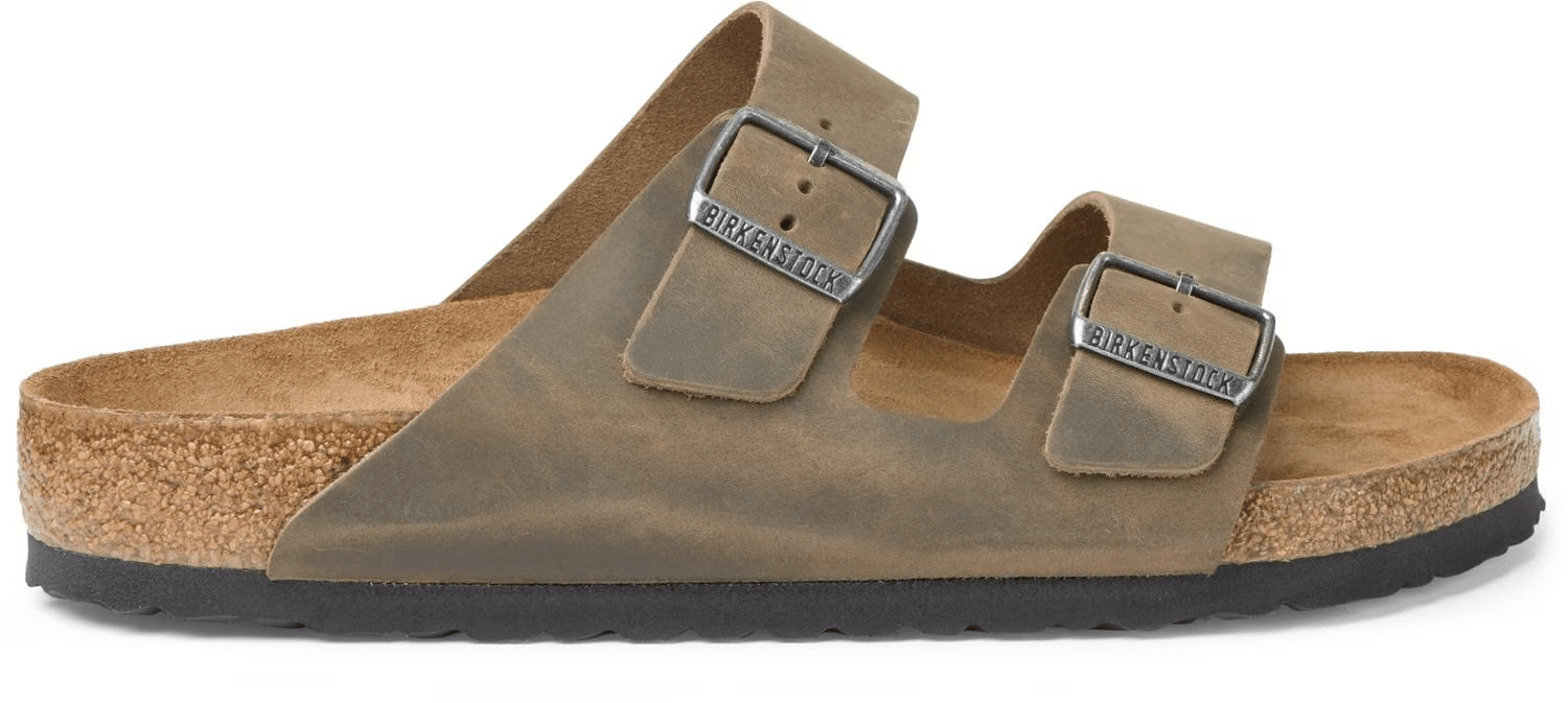 Birkenstock Arizona Soft Footbed Faded Khaki Men's 7 - 7.5 / Women's 9 - 9.5 M 887759622956 Shoe Deals Outlet