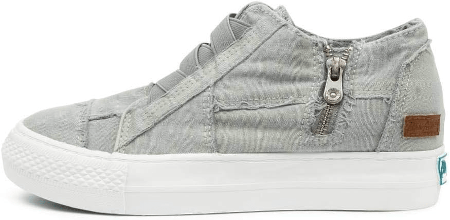 Blowfish Malibu Mamba Canvas Grey 8.5 M 193529047851 Shoe Deals Outlet