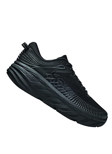 Hoka Bondi 7 - Men's Black Shoe Deals Outlet