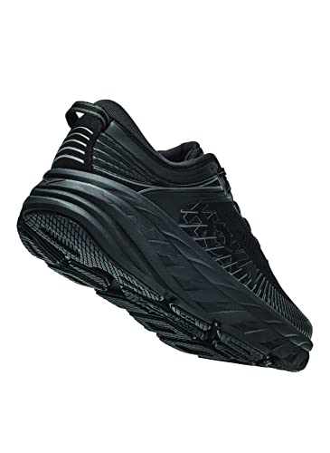 Hoka Bondi 7 - Men's Black Shoe Deals Outlet