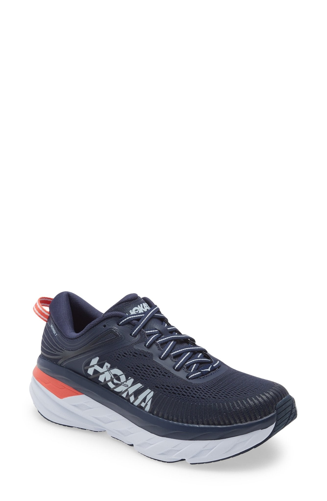 Hoka Bondi 7 - Women's Black Iris/Bllad Blue Shoe Deals Outlet