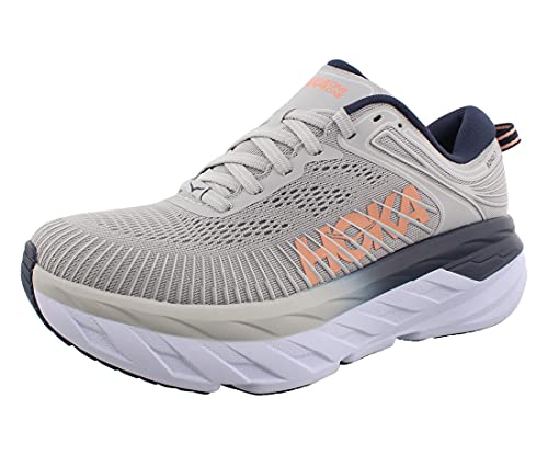 Hoka Bondi 7 - Women's Lunar Rock/Black Iris Shoe Deals Outlet