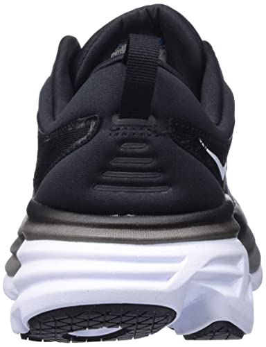 Hoka Bondi 8 - Men's Black/White Shoe Deals Outlet