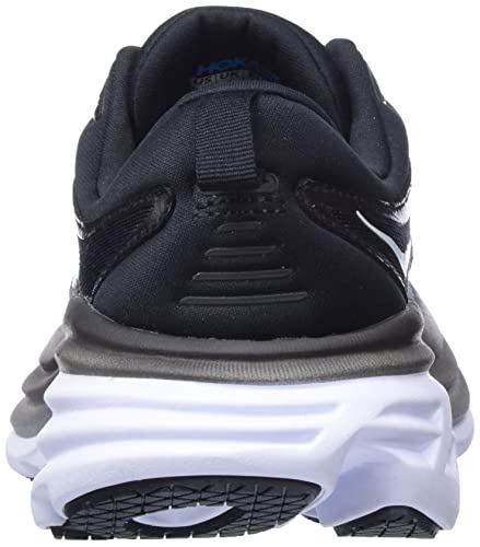 Hoka BONDI 8 - Women's Black/White Shoe Deals Outlet