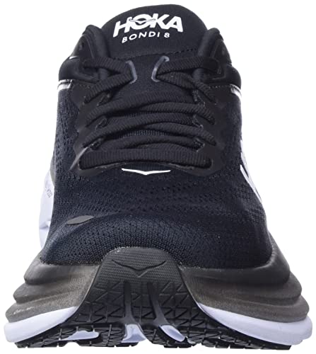 Hoka BONDI 8 - Women's Black/White Shoe Deals Outlet