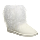 BEARPAW Boo Boot - Women's White Shoe Deals Outlet