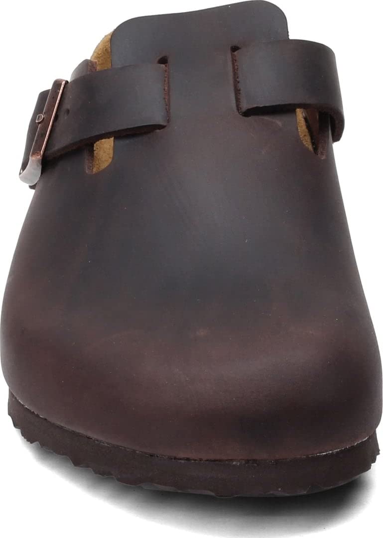 Birkenstock Boston Oiled Leather - Unisex Habana Oiled Leather Shoe Deals Outlet