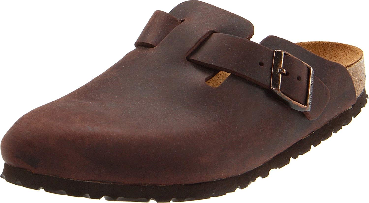 Birkenstock Boston Oiled Leather - Unisex Habana Oiled Leather Shoe Deals Outlet
