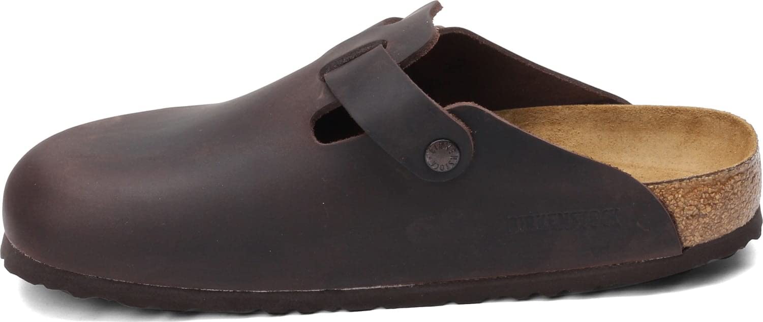 Birkenstock Boston Oiled Leather - Unisex Habana Oiled Leather Shoe Deals Outlet