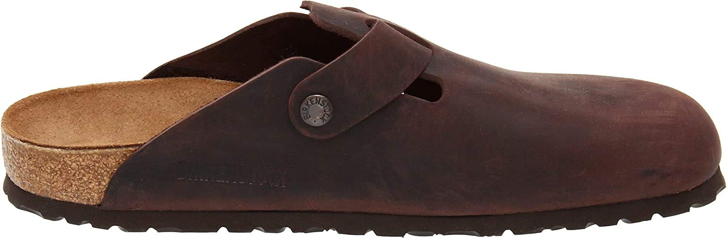 Birkenstock Boston Oiled Leather - Unisex Habana Oiled Leather Shoe Deals Outlet