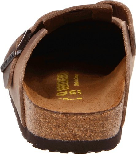 Birkenstock Boston Oiled Leather - Unisex Tobacco Brown Shoe Deals Outlet