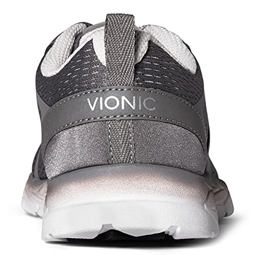 VIONIC Brisk Miles - Women's Grey Shoe Deals Outlet