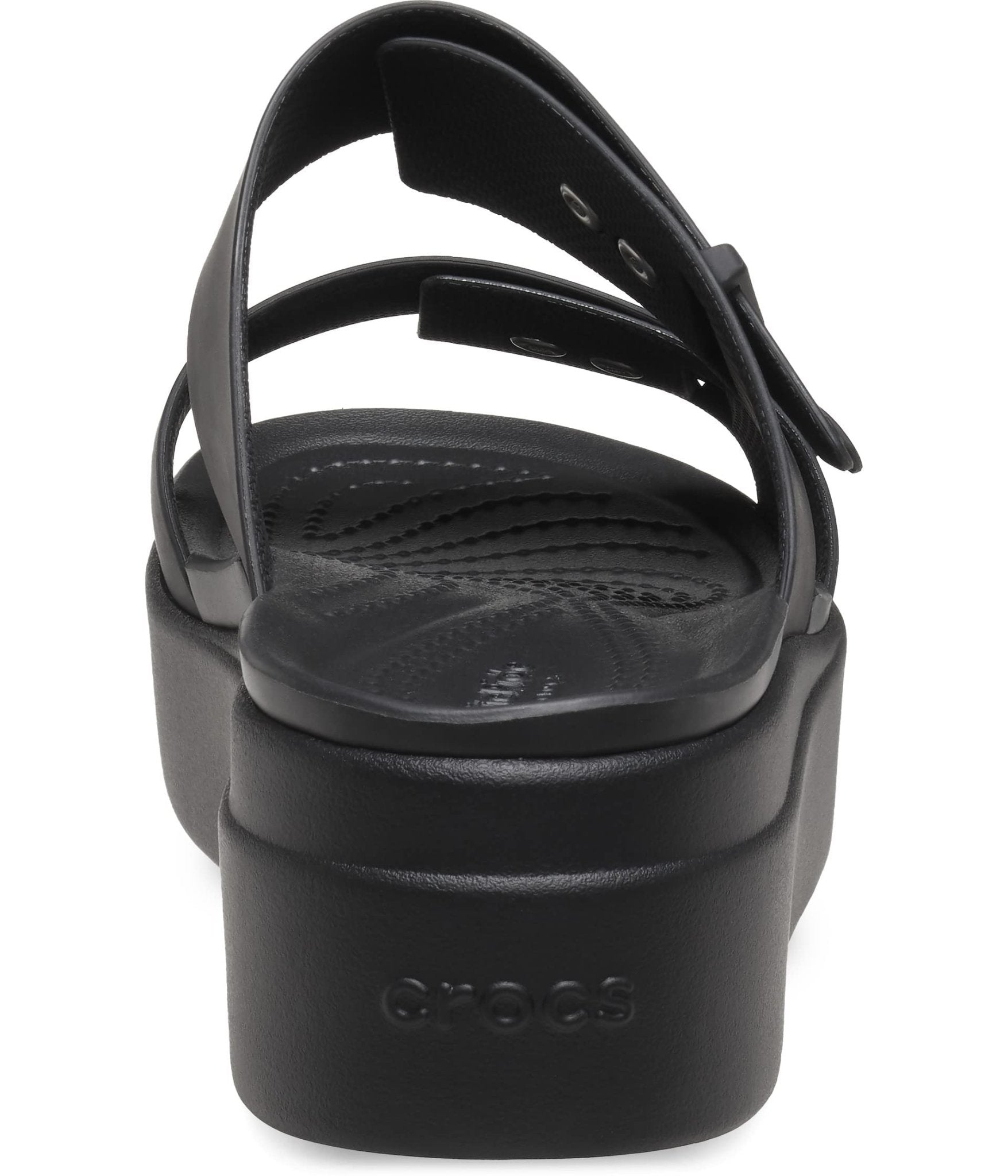 Crocs Brooklyn Buckle - Women's Black Shoe Deals Outlet