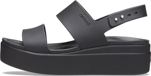 Crocs Brooklyn Low Wedge - Women&#39;s Black/Black Shoe Deals Outlet
