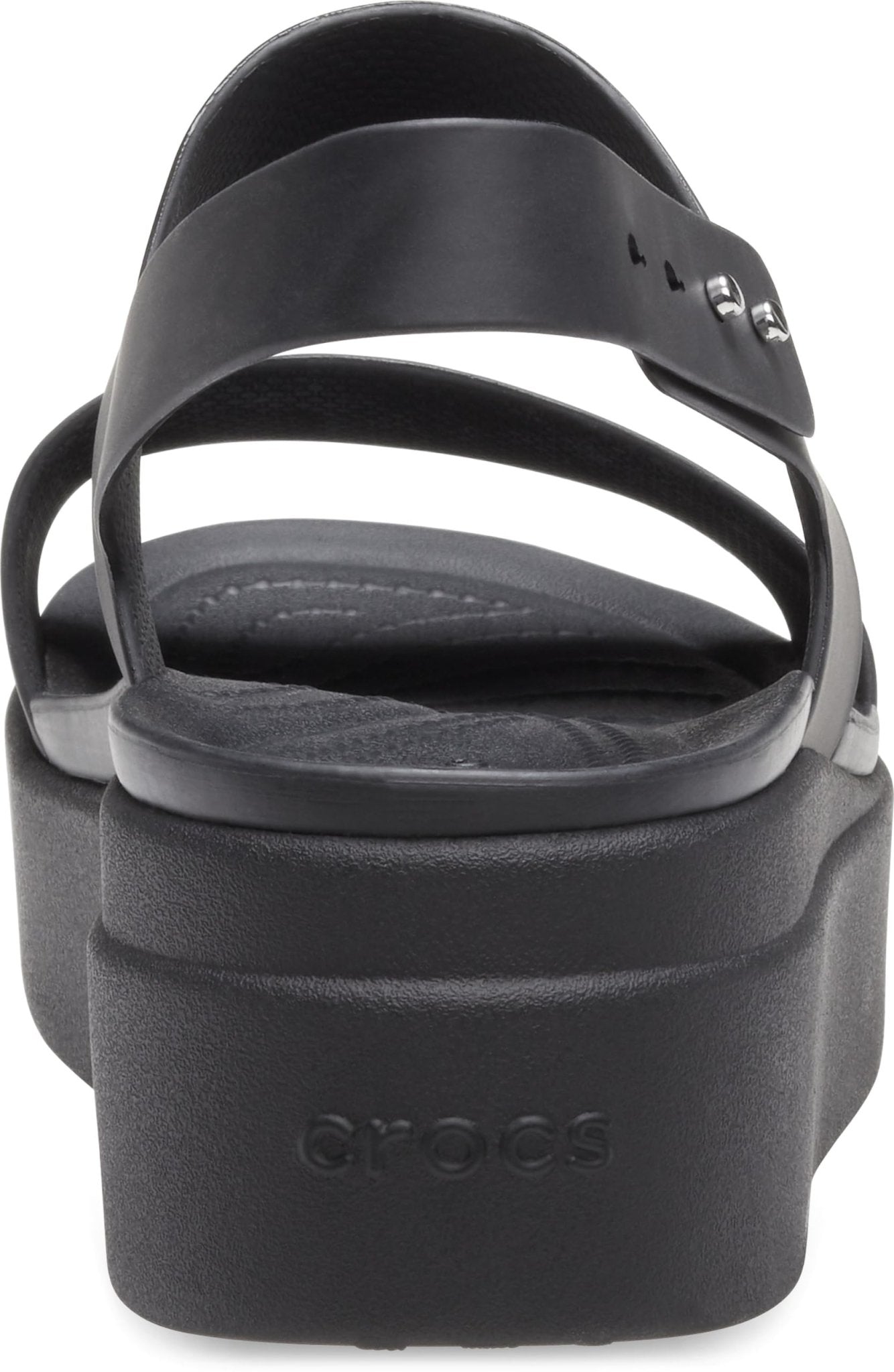 Crocs Brooklyn Low Wedge - Women&#39;s Black/Black Shoe Deals Outlet