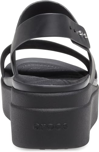 Crocs Brooklyn Low Wedge - Women&#39;s Black/Black Shoe Deals Outlet