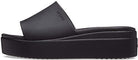 Crocs Brooklyn Slide - Women's Black Shoe Deals Outlet