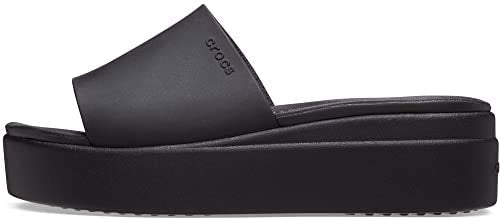 Crocs Brooklyn Slide - Women's Black Shoe Deals Outlet
