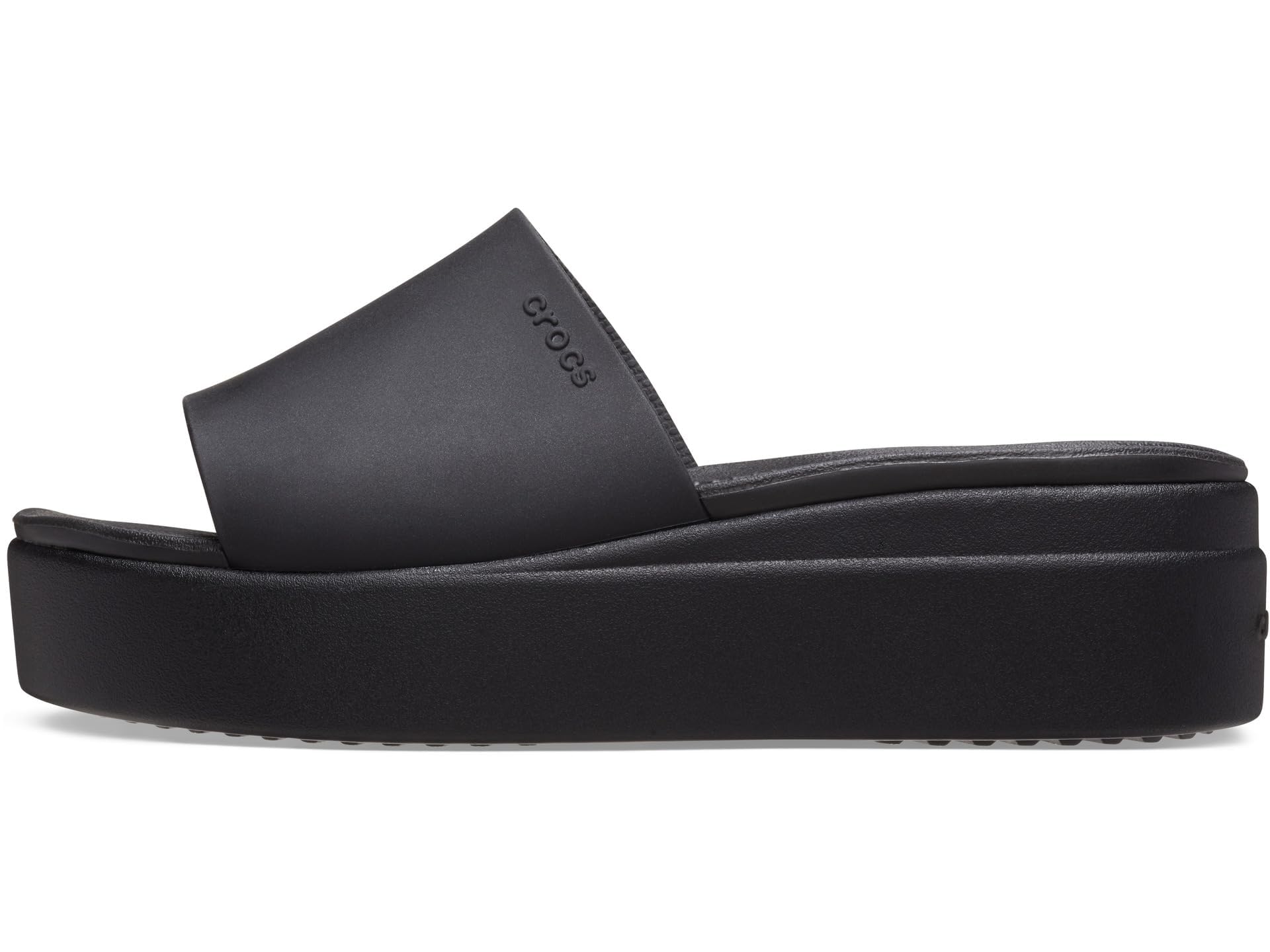 Crocs Brooklyn Slide - Women's Black Shoe Deals Outlet
