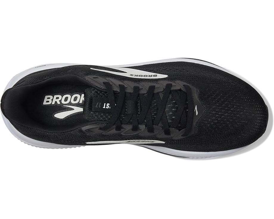 Brooks Ghost 17 Black / Grey / White 5.5 B 195394627329 Shoe Deals Outlet