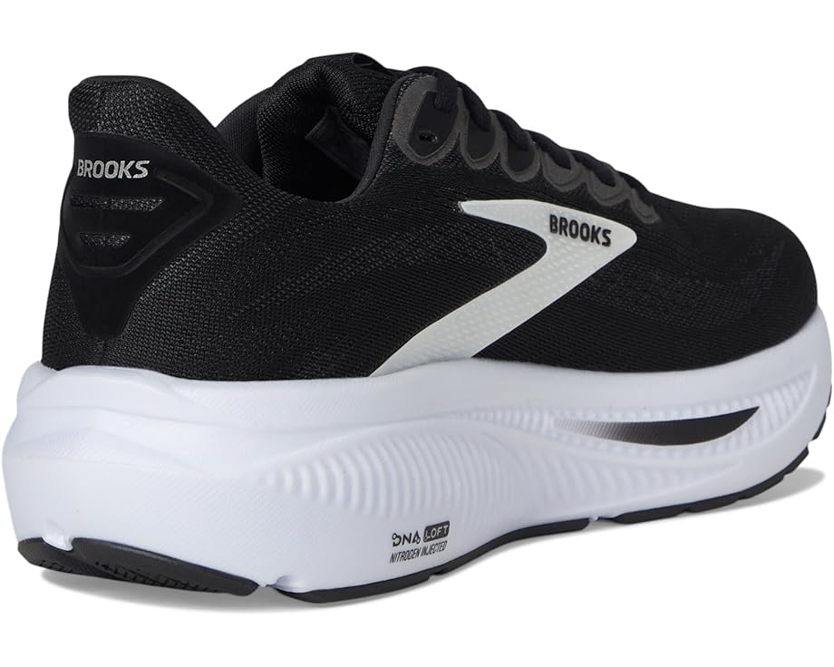 Brooks Ghost 17 Black / Grey / White 5.5 B 195394627329 Shoe Deals Outlet
