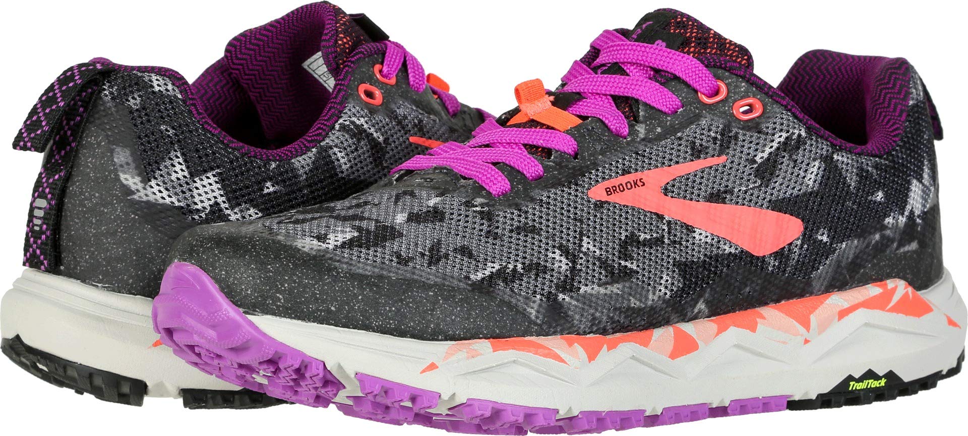 Brooks Caldera 3 - Women's Black/Purple/Coral Shoe Deals Outlet