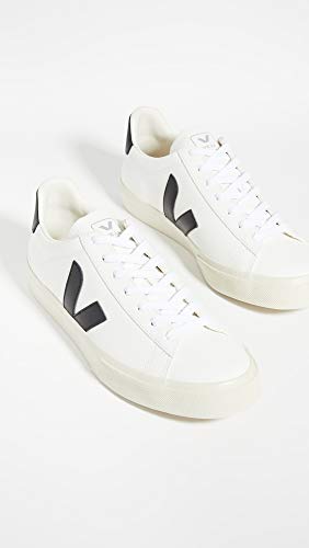 VEJA CAMPO CHROMEFREE LEATHER - Men's Extra White/Black Shoe Deals Outlet