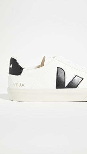 VEJA CAMPO CHROMEFREE LEATHER - Men's Extra White/Black Shoe Deals Outlet
