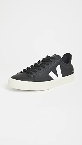 VEJA CAMPO CHROMEFREE LEATHER - Men's Black/White Shoe Deals Outlet