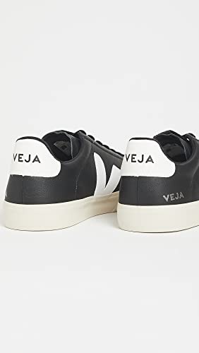 VEJA CAMPO CHROMEFREE LEATHER - Men's Black/White Shoe Deals Outlet