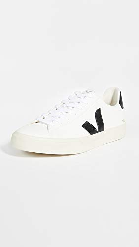 VEJA CAMPO CHROMEFREE LEATHER - Men's Extra White/Black Shoe Deals Outlet