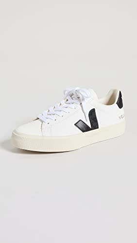 VEJA Campo - Women's Extra White Black Shoe Deals Outlet