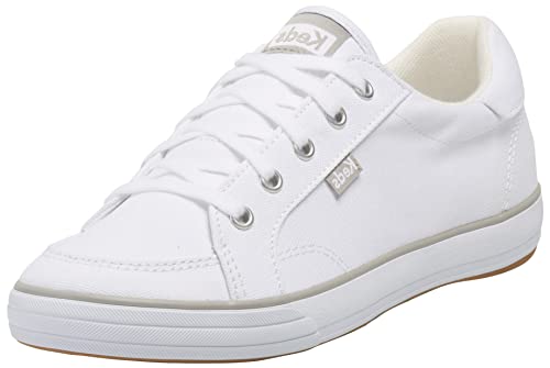 Keds Center lll - Women's White Canvas Shoe Deals Outlet