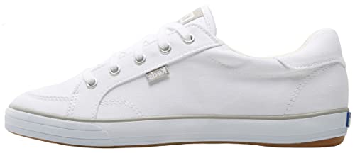Keds Center lll - Women's White Canvas Shoe Deals Outlet