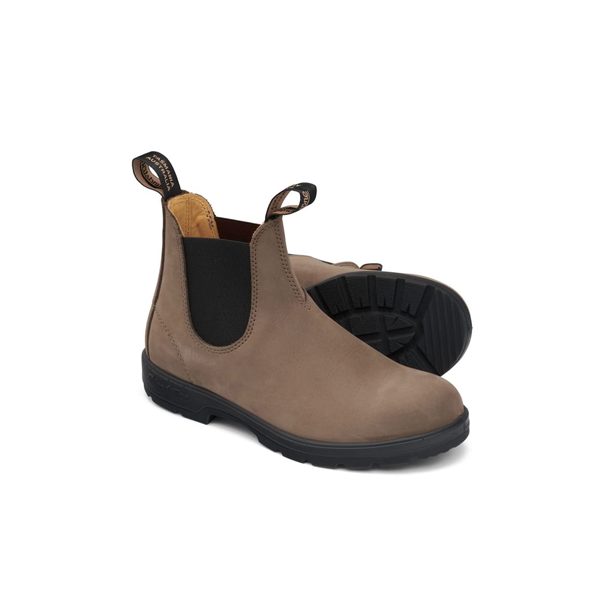 Blundstone Chelsea Boots - Unisex Stone Nubuck Shoe Deals Outlet