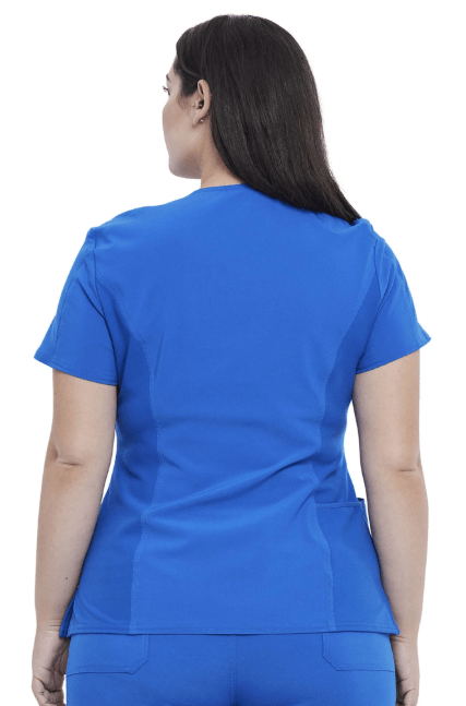 Cherokee Scrubs iFlex V - Neck Top Royal Medium 194661076877 Shoe Deals Outlet