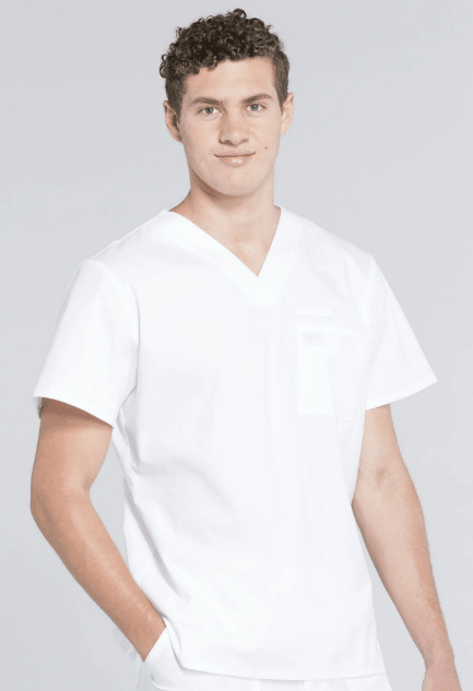 Cherokee Scrubs Workwear Professionals Tuckable V - Neck Top White 2XL 737314937004 Shoe Deals Outlet