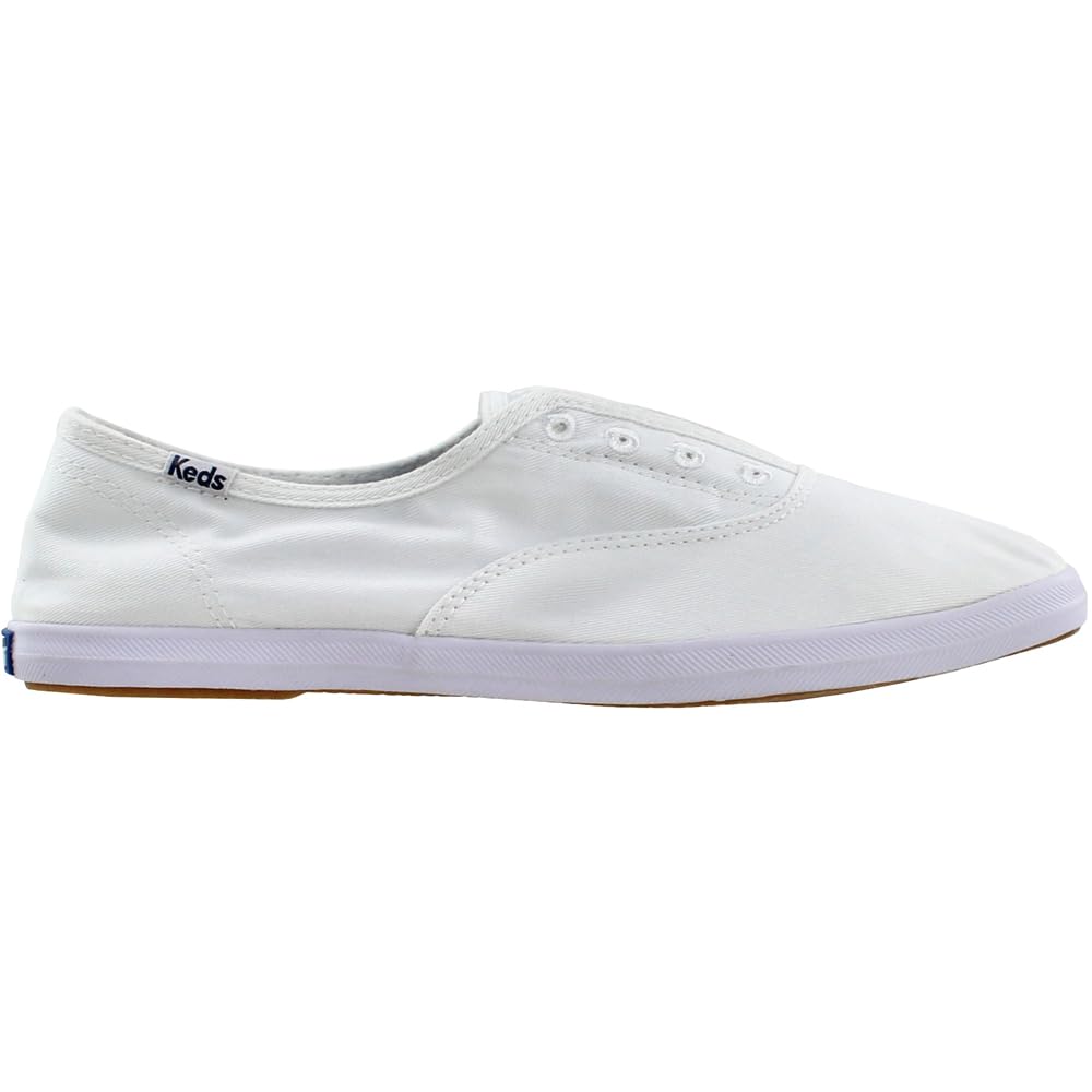 Keds Chillax Slip On - Women's Washed White Shoe Deals Outlet