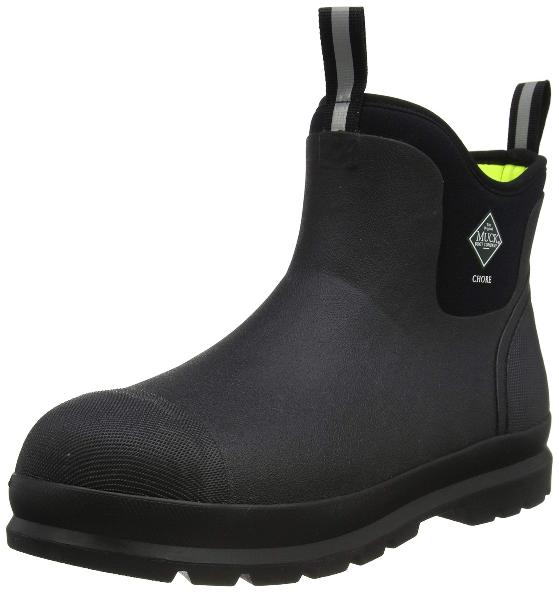 The Original Muck Boot Company Chore Classic Chelsea - Men's Black Shoe Deals Outlet