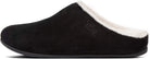 FitFlop Chrissie Shearling Slippers - Women's Black Shoe Deals Outlet
