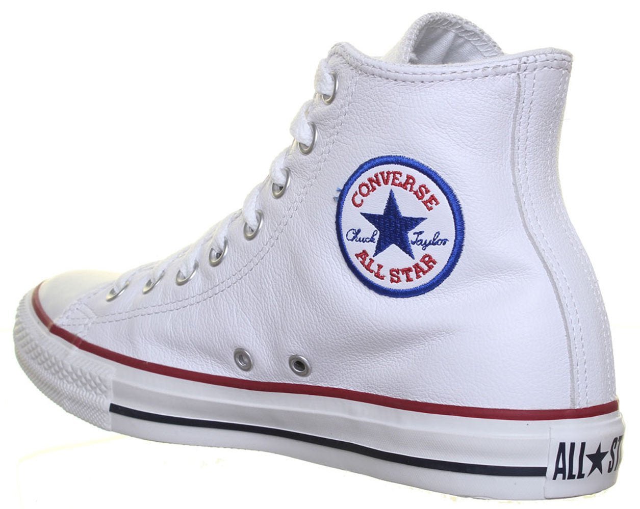 Converse Chuck Taylor All Star Leather High - Top - Unisex White Shoe Deals Outlet